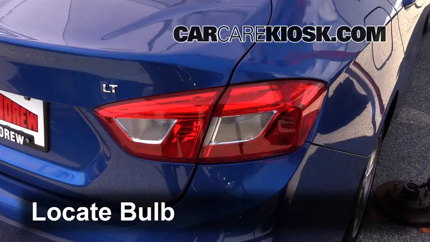 2016 Chevrolet Cruze LT 1.4L 4 Cyl. Turbo Lights Brake Light (replace bulb)